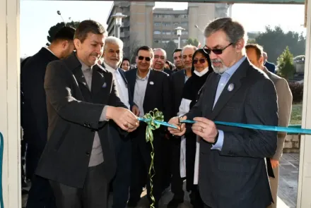 افتتاح مجموعه پروژه‌های عمرانی، آموزشی و درمانی در مرکز آموزشی درمانی الزهرا(س)