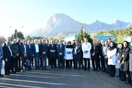 افتتاح مجموعه پروژه‌های عمرانی، آموزشی و درمانی در مرکز آموزشی درمانی الزهرا(س)