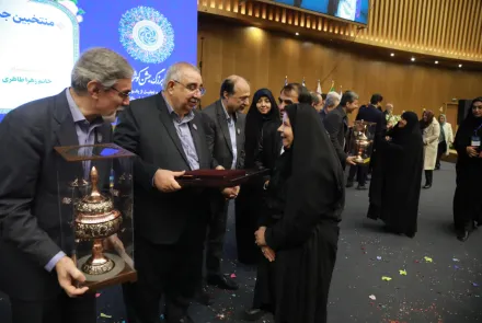 تجلیل از بانوان خیر عرصه سلامت استان اصفهان در جشن کوثر ولایت