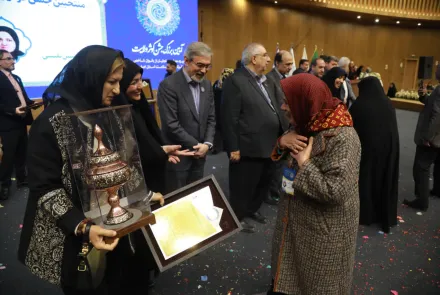 تجلیل از بانوان خیر عرصه سلامت استان اصفهان در جشن کوثر ولایت