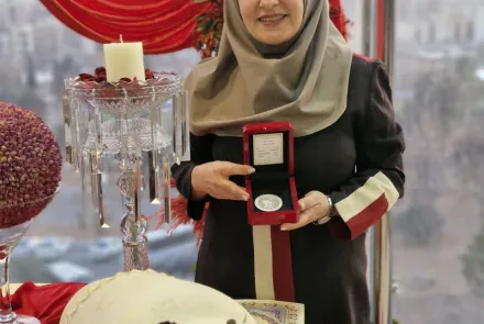 حضور عضو هیئت‌علمی دانشگاه علوم پزشکی اصفهان در جمع سرآمدان علمی کشور