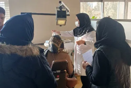 اجرای طرح کرامت حسینی۲ برای مددجویان تحت پوشش کمیته امداد وسازمان بهزیستی دردانشکده دندانپزشکی 