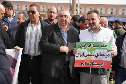 همراه با ایران، در راهپیمایی ۲۲ بهمن