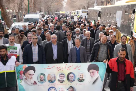 همراه با ایران، در راهپیمایی ۲۲ بهمن