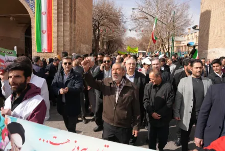 همراه با ایران، در راهپیمایی ۲۲ بهمن