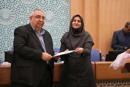 برگزاری مراسم تکریم و معارفه معاون آموزشی دانشگاه