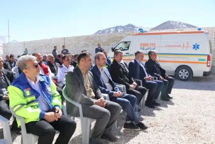 افتتاح سومین پایگاه جاده‌ای اورژانس شهرستان نجف‌آباد  