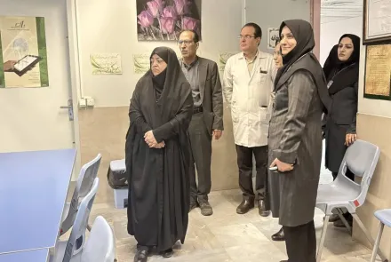 بازدید معاون آموزشی وزارت بهداشت درمان و آموزش پزشکی از برخی مراکز آموزشی درمانی دانشگاه  
