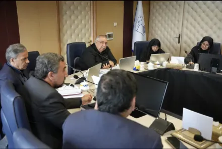 نشست هیات رئیسه دانشگاه با حضور معاون آموزشی وزارت بهداشت