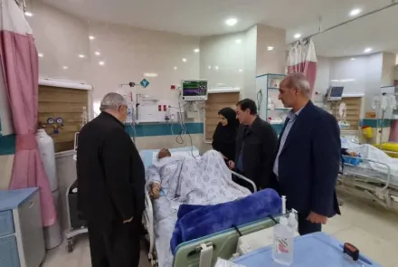بازدید رئیس دانشگاه از مراکز درمانی سطح استان