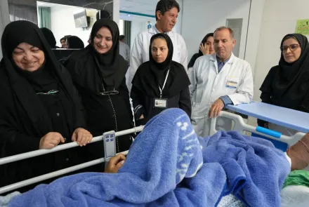 بازدید معاون آموزشی وزارت بهداشت، درمان و آموزش پزشکی از مرکز آموزشی درمانی الزهرا(س)