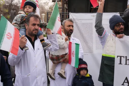 تجمع بزرگ جامعه پزشکی استان در محکومیت هدف قرار دادن مراکز درمانی و خونخواهی رهبر شهید انقلاب اسلامی 