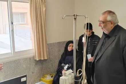 بازدید نوروزی رئیس دانشگاه از بیمارستان های امیرالمومنین(ع) شهرستان شهرضا و بیمارستان شهدای دهاقان شهرستان دهاقان