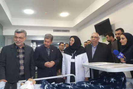  سفر یک روزه وزیر بهداشت، درمان و آموزش پزشکی به اصفهان/ بازدید از مرکز آموزشی درمانی الزهرا(س) 
