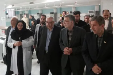  سفر یک روزه وزیر بهداشت، درمان و آموزش پزشکی به اصفهان/ بازدید از مرکز آموزشی درمانی الزهرا(س) 