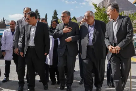  سفر یک روزه وزیر بهداشت، درمان و آموزش پزشکی به اصفهان/ بازدید از مرکز آموزشی درمانی الزهرا(س) 