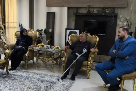 دیدار رئیس و جمعی از مسئولین دانشگاه، با استاد پیشکسوت دکتر سید جلال ضیائی
