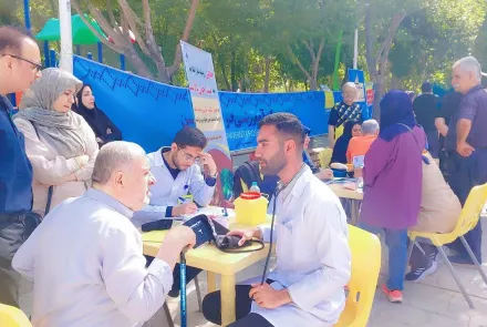 برگزاری همایش پیاده روی به مناسبت هفته سلامت 