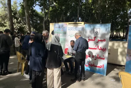 برگزاری همایش پیاده روی به مناسبت هفته سلامت 