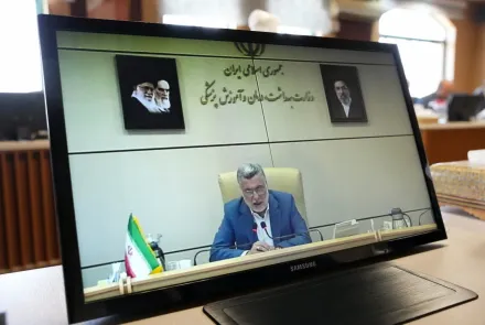 آیین افتتاح پروژه های بهداشتی و درمانی به صورت ویدئو کنفرانس با حضور وزیر محترم بهداشت، درمان و آموزش پزشکی به مناسبت هفته سلامت 