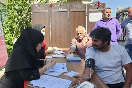 برگزاری برنامه گرامیداشت روز جهانی پرفشاری خون 