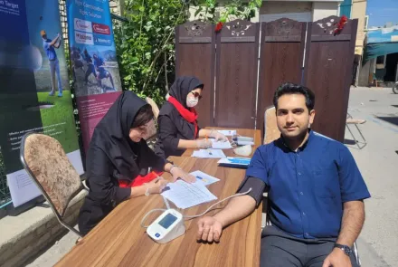 برگزاری برنامه گرامیداشت روز جهانی پرفشاری خون 