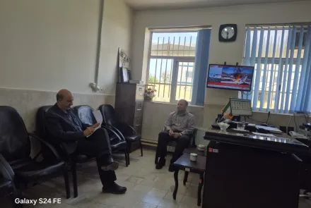 بازدید مدیر کل حوزه وزارتی از مراکز حوزه سلامت شهرستان‌های چادگان و بویین‌میاندشت 