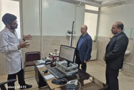 بازدید مدیر کل حوزه وزارتی از مراکز حوزه سلامت شهرستان‌های چادگان و بویین‌میاندشت 