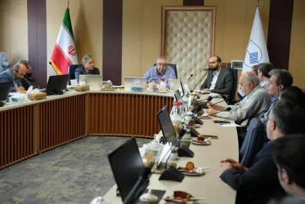 نشست رئیس امور سلامت و رفاه اجتماعی سازمان برنامه و‌ بودجه کشور با هیئت‌رئیسه دانشگاه 