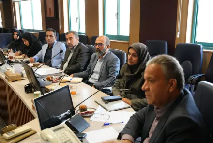 نشست رئیس امور سلامت و رفاه اجتماعی سازمان برنامه و‌ بودجه کشور با هیئت‌رئیسه دانشگاه 