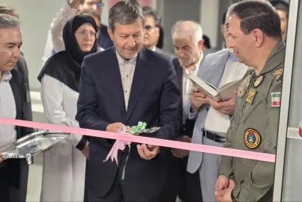 افتتاح چندین پروژه آموزشی، درمانی در بیمارستان الزهرا (س) 
