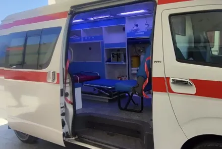 آمبولانس مجهز به ICU و CCU در بیمارستان سردار شهید قاسم سلیمانی ورزنه به بهره‌برداری رسید