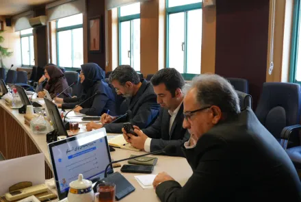 نشست مشترک رئیس دانشگاه با دبیر کل کمیسیون ملی آیسسکو 