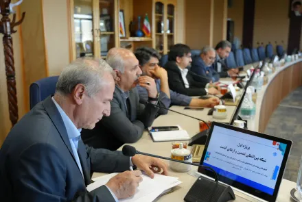 نشست مشترک رئیس دانشگاه با دبیر کل کمیسیون ملی آیسسکو 