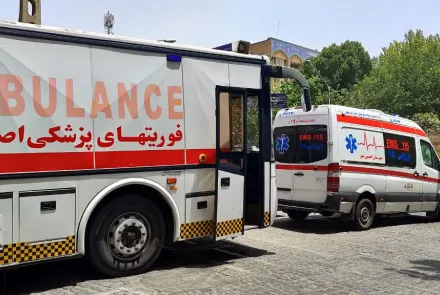 بسیج ظرفیت‌های سلامت دانشگاه در مراسم تشییع رهبر شهید انقلاب اسلامی