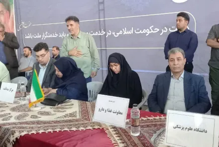 برپایی میز خدمت دانشگاه