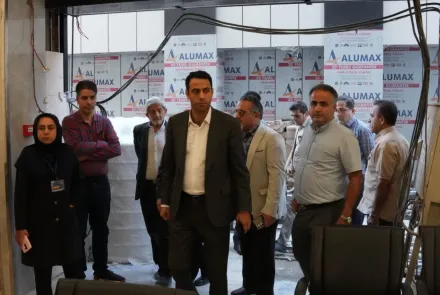 بازدید مدیرکل دفتر توسعه و منابع فیزیکی وزارت بهداشت از مرکز چشم ‌پزشکی فیض