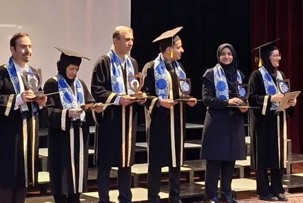 جشن دانش‌آموختگی دانشجویان پزشکی ورودی بهمن ۹۷ 