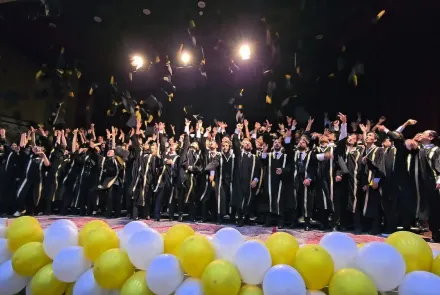 جشن دانش‌آموختگی دانشجویان پزشکی ورودی بهمن ۹۷ 
