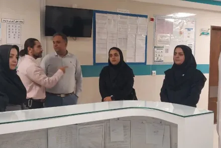 آغاز اجرای پایلوت الکترونیک‌سازی فرم‌های پرستاری در بیمارستان امیرالمؤمنین(ع) شهرضا
