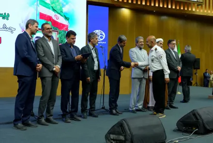تجلیل از دانشگاه علوم پزشکی اصفهان در بیست و هشتمین جشنواره شهید رجایی