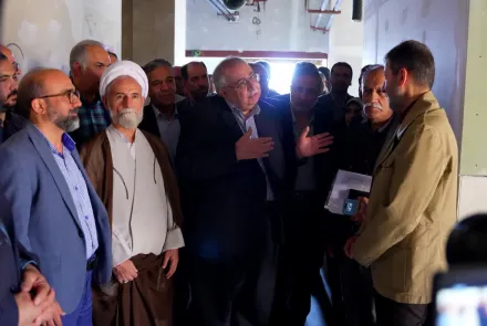 بازدید استاندار و رئیس دانشگاه از روند تکمیل بیمارستان ۲۱۶ تخت‌خوابی شیخ بهایی نجف‌آباد