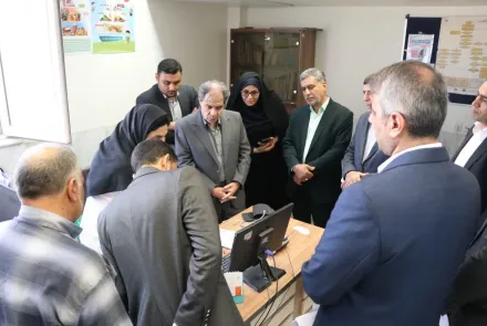 بازدید معاون توسعه مدیریت و منابع وزارت بهداشت از پروژههای حوزه سلامت در برخی ازشهرستانهای استان