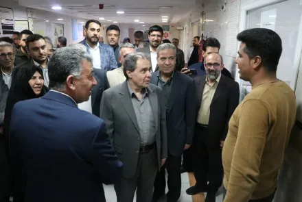 بازدید معاون توسعه مدیریت و منابع وزارت بهداشت از پروژههای حوزه سلامت در برخی ازشهرستانهای استان