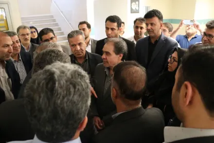 بازدید معاون توسعه مدیریت و منابع وزارت بهداشت از پروژههای حوزه سلامت در برخی ازشهرستانهای استان