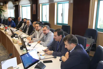 برگزاری نشست رئیس دانشگاه  با فرماندار و مسئولین شهرستان هرند