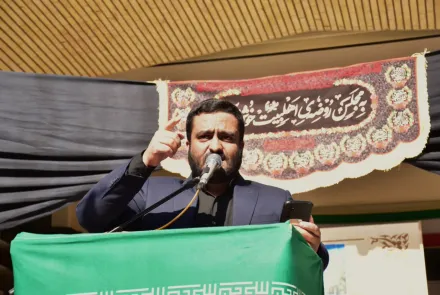 حضور پرشور دانشگاهیان در راهپیمایی ۱۳ آبان