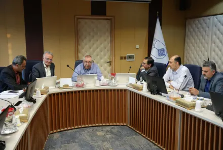 نشست رئیس دانشگاه با نماینده مردم شریف شهرستان‌های نطنز، بادرود و قمصر