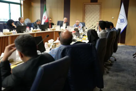 نشست رئیس دانشگاه با نماینده مردم شریف شهرستان‌های نطنز، بادرود و قمصر