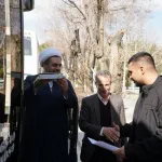 آیین بدرقه کاروان راهیان نور دانشگاه